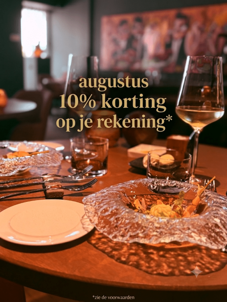 augustus 10% korting op je rekening